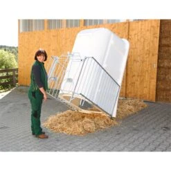 KERBL "CalfHouse PE UV+", Kälberiglu Mit Leichter Umzäunung -Optimal Ranchzaun Geschäft 580105 9 kaelberiglu calfhouse pe uv mit umzC3A4unung