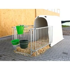KERBL "CalfHouse Premium Plus", Kälberiglu Mit Leichter Umzäunung -Optimal Ranchzaun Geschäft 580110 1 kaelberiglu calfhouse premium plus mit leichter umzC3A4unung