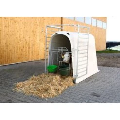 KERBL "CalfHouse Premium Plus", Kälberiglu Mit Schwerer Umzäunung -Optimal Ranchzaun Geschäft 580110 3 kaelberiglu calfhouse premium plus mit leichter umzC3A4unung 1