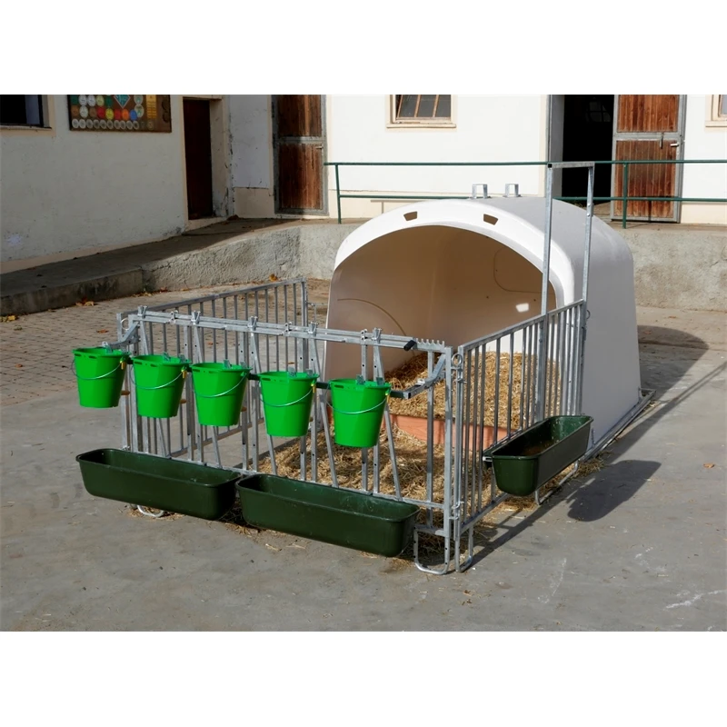KERBL "CalfHouse Premium XL", Großraumhütte Für Kälber Mit Umzäunung 5 KERBL "CalfHouse Premium XL", Großraumhütte Für Kälber Mit Umzäunung – Bild 3