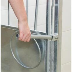 KERBL "Kälberbox Groß" Inkl. Dach, 160x100x106cm -Optimal Ranchzaun Geschäft 580135 580140 5 kaelberbox von kerbl in groC39F oder klein 2