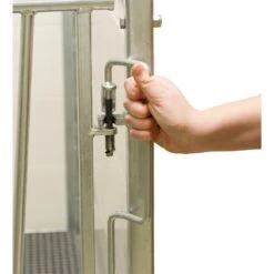 KERBL "Kälberbox Groß" 160x100x106cm 18 KERBL "Kälberbox Groß" 160x100x106cm -Optimal Ranchzaun Geschäft 580135 580140 7 kaelberbox mit klappgriffen fuer einfachen transport 1