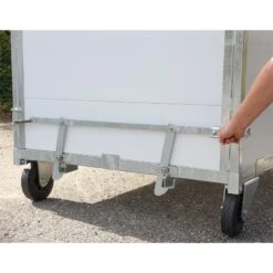 Kerbl Kälberbox Premium Mit Schwenkbarem Boden -Optimal Ranchzaun Geschäft 580200 kaelberbox premium mit schwenkbarem boden 3