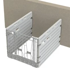 Kerbl Modulare Kälberbox Einzelbucht Wandständig