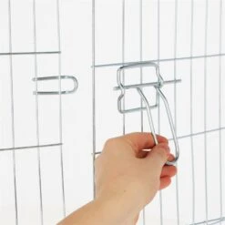 Freigehege, Verzinkt, 6 Gitter 56,5x56,5cm 13 Freigehege, Verzinkt, 6 Gitter 56,5x56,5cm -Optimal Ranchzaun Geschäft 590102 freigehege verzinkt 05