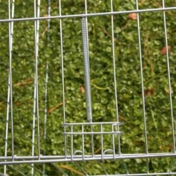 Freilaufgehege Easy, Verzinkt, 115x115x60cm -Optimal Ranchzaun Geschäft 590114 freilaufgehege easy verzinkt 07