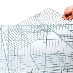 VOSS.pet Welpenauslauf, Freilaufgehege XL Für Kaninchen, Hasen, 216x112x66cm 33 VOSS.pet Welpenauslauf, Freilaufgehege XL Für Kaninchen, Hasen, 216x112x66cm -Optimal Ranchzaun Geschäft 590200 voss pet gehege mit oberen oeffnungen