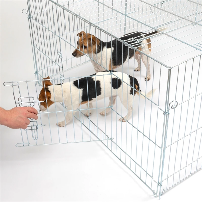 VOSS.pet Welpenauslauf, Freilaufgehege XL Für Kaninchen, Hasen, 216x112x66cm 12 VOSS.pet Welpenauslauf, Freilaufgehege XL Für Kaninchen, Hasen, 216x112x66cm – Bild 10