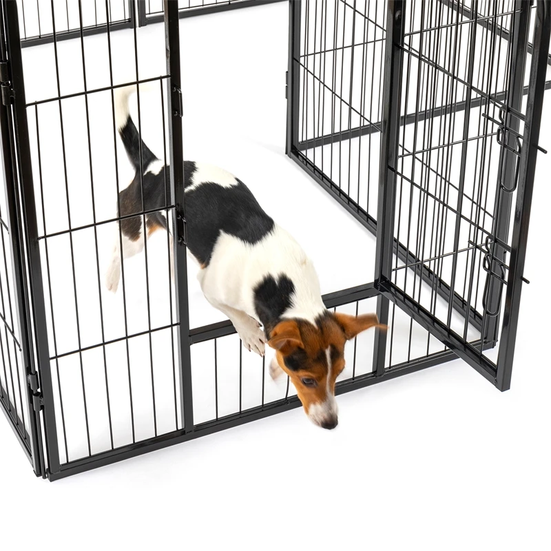 VOSS.pet Welpenauslauf XL, Kleintier Freilaufgehege, 8 Robuste Zaunelemente 81x78cm 16 VOSS.pet Welpenauslauf XL, Kleintier Freilaufgehege, 8 Robuste Zaunelemente 81x78cm – Bild 14