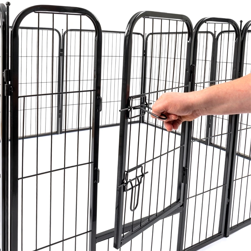 VOSS.pet Welpenauslauf XL, Kleintier Freilaufgehege, 8 Robuste Zaunelemente 81x78cm 15 VOSS.pet Welpenauslauf XL, Kleintier Freilaufgehege, 8 Robuste Zaunelemente 81x78cm – Bild 13