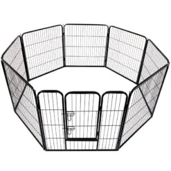 VOSS.pet Welpenauslauf XL, Kleintier Freilaufgehege, 8 Robuste Zaunelemente 81x78cm 36 VOSS.pet Welpenauslauf XL, Kleintier Freilaufgehege, 8 Robuste Zaunelemente 81x78cm -Optimal Ranchzaun Geschäft 590410 voss pet robustes hochwertiges freigehege