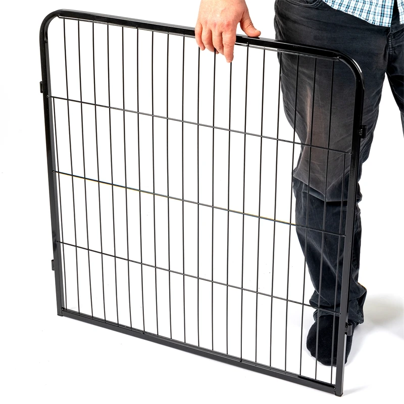 VOSS.pet Welpenauslauf XL, Kleintier Freilaufgehege, 8 Robuste Zaunelemente 81x78cm 11 VOSS.pet Welpenauslauf XL, Kleintier Freilaufgehege, 8 Robuste Zaunelemente 81x78cm – Bild 9
