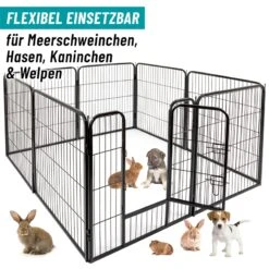VOSS.pet Welpenauslauf XL, Kleintier Freilaufgehege, 8 Robuste Zaunelemente 81x78cm 25 VOSS.pet Welpenauslauf XL, Kleintier Freilaufgehege, 8 Robuste Zaunelemente 81x78cm -Optimal Ranchzaun Geschäft 590410 voss pet welpenauslauf flexibel einsetzbar