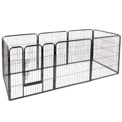 VOSS.pet Welpenauslauf XL, Kleintier Freilaufgehege, 8 Robuste Zaunelemente 81x78cm 38 VOSS.pet Welpenauslauf XL, Kleintier Freilaufgehege, 8 Robuste Zaunelemente 81x78cm -Optimal Ranchzaun Geschäft 590410 vosspet tierlaufstall welpenauslauf