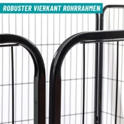 VOSS.pet Welpenauslauf XL Mit Bodenwanne, Welpengitter, Kleintier Freilaufgehege 93x63x63cm 30 VOSS.pet Welpenauslauf XL Mit Bodenwanne, Welpengitter, Kleintier Freilaufgehege 93x63x63cm -Optimal Ranchzaun Geschäft 590420 590422 voss pet welpenauslauf robuster vierkant rohrrahmen 1
