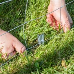 250x VOSS.farming W-Profil Zaunanker Für Wildzaun, Knotengeflecht, 50cm -Optimal Ranchzaun Geschäft 68600 voss farming zaunanker 50cm draht einhaengen 2