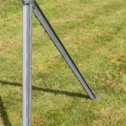 50m VOSS.farming Premium Plus Wildzaun Komplettset 100/8/30 + Z-Profilpfosten + Schellen + Kappen + -Optimal Ranchzaun Geschäft 68608 voss farming erdteller im praxiseinsatz z pfahl