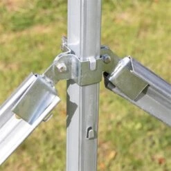 VOSS.farming Eckstreben-Set Für Z-Profil, Verstärkung Knotengeflecht -Optimal Ranchzaun Geschäft 68614 voss farming eck strebenset z profilpfaehle knotengefelcht