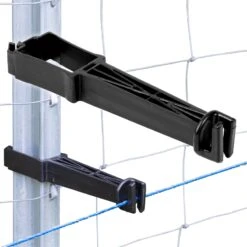 10x VOSS.farming Abstandsisolator Für Z-Profilpfosten, Schwarz