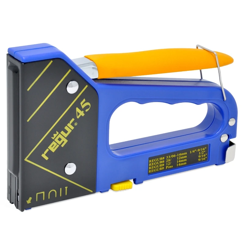 REGUR 45 Handtacker, 4-in 1 Multifunktions-Tacker Zum Befestigen Von Draht, Drahtgeflecht 10 REGUR 45 Handtacker, 4-in 1 Multifunktions-Tacker Zum Befestigen Von Draht, Drahtgeflecht – Bild 8