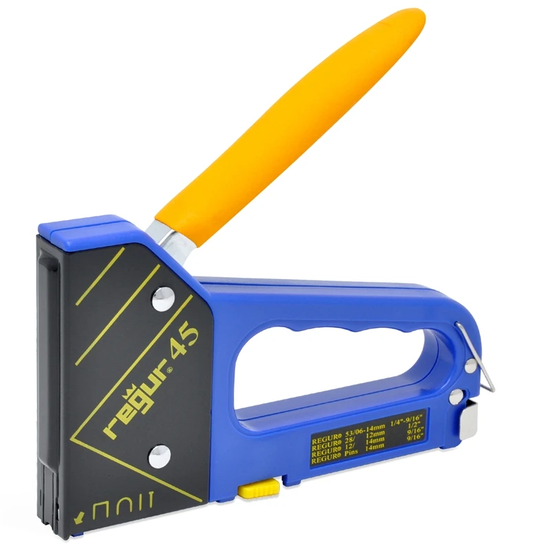 REGUR 45 Handtacker, 4-in 1 Multifunktions-Tacker Zum Befestigen Von Draht, Drahtgeflecht 15 REGUR 45 Handtacker, 4-in 1 Multifunktions-Tacker Zum Befestigen Von Draht, Drahtgeflecht – Bild 13