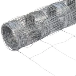 50m VOSS.farming Classic Wildzaun Komplettset 80/5/30 + Z-Profilpfosten -Optimal Ranchzaun Geschäft 68920 voss farming wildzaun knotengeflecht drahtzaun 80cm 3