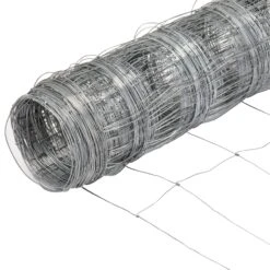 50m VOSS.farming Classic Wildzaun Komplettset 100/8/30 + Z-Profilpfosten -Optimal Ranchzaun Geschäft 68930 voss farming verzinkter forstzaun drahtgeflecht zaun 80cm 3