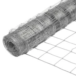 50m VOSS.farming Premium Wildzaun Komplettset 100/8/30 + Z-Profilpfosten + Schellen + Kappen + Erdte -Optimal Ranchzaun Geschäft 68940 voss farming wildzaun forst zaun 100cm 50m 1