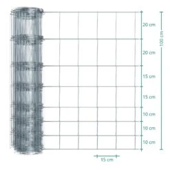 50m VOSS.farming Premium Wildzaun Komplettset 100/8/15 + Z-Profilpfosten 14 50m VOSS.farming Premium Wildzaun Komplettset 100/8/15 + Z-Profilpfosten -Optimal Ranchzaun Geschäft 68945 voss farming wildzaun knotengeflecht 100cm abmessungen