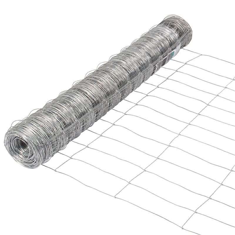 50m VOSS.farming Premium Wildzaun, Knotengeflecht, Höhe 125cm - 125/13/30, Verzinkt 4 50m VOSS.farming Premium Wildzaun, Knotengeflecht, Höhe 125cm - 125/13/30, Verzinkt – Bild 2