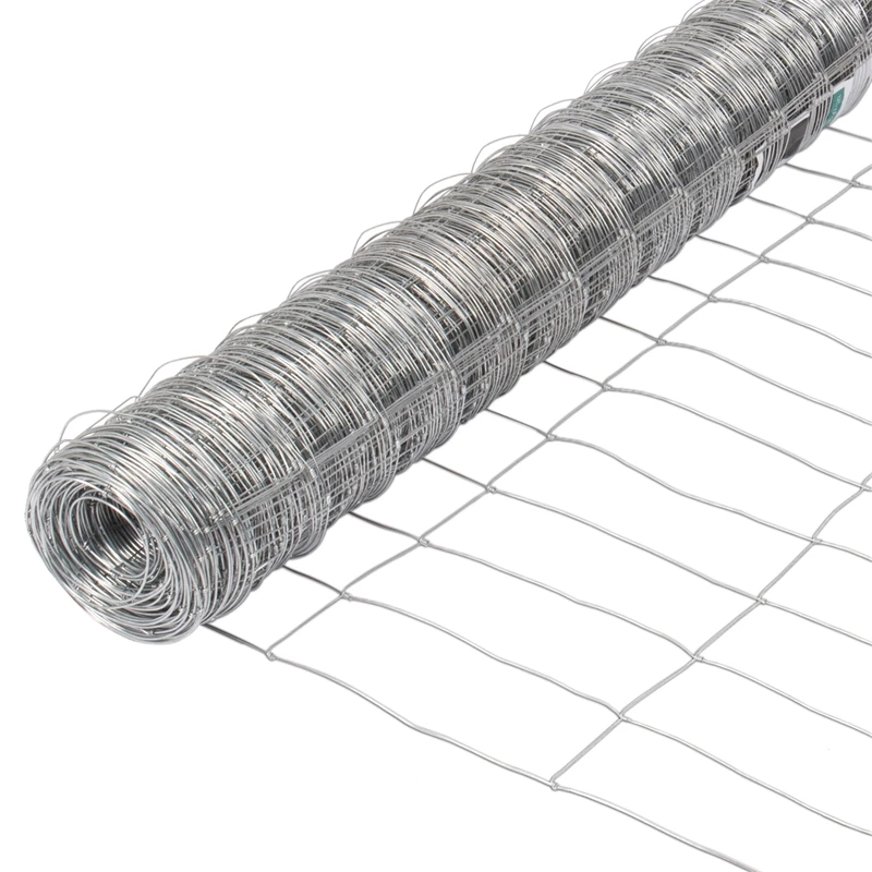 50m VOSS.farming Premium Wildzaun, Knotengeflecht, Höhe 125cm - 125/13/30, Verzinkt 5 50m VOSS.farming Premium Wildzaun, Knotengeflecht, Höhe 125cm - 125/13/30, Verzinkt – Bild 3