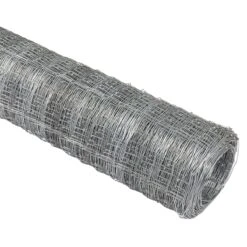 50m VOSS.farming Classic Wildzaun, Knotengeflecht, Höhe 180cm - 180/24/15, Verzinkt -Optimal Ranchzaun Geschäft 68980 voss farming classic wildzaun knotengeflecht langlebig