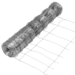 50m VOSS.farming Premium Plus Wildzaun Komplettset 100/8/30 + Z-Profilpfosten + Schellen + Kappen + -Optimal Ranchzaun Geschäft 69035 voss farming knotengitter wildzaun 50m 100cm