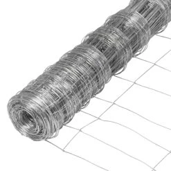 50m VOSS.farming Premium Plus Wildzaun Komplettset 100/8/30 + Z-Profilpfosten + Spanndraht + Drahtsp -Optimal Ranchzaun Geschäft 69035 voss farming premium knotengeflecht verzinkt 50m 100cm 1