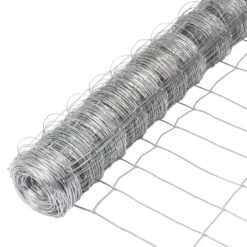 50m VOSS.farming Premium Plus Wildzaun Komplettset 150/12/30 + Z-Profilpfosten + Spanndraht + Drahts -Optimal Ranchzaun Geschäft 69075 voss farming wildschutzzaun verzinkt 150cm 1