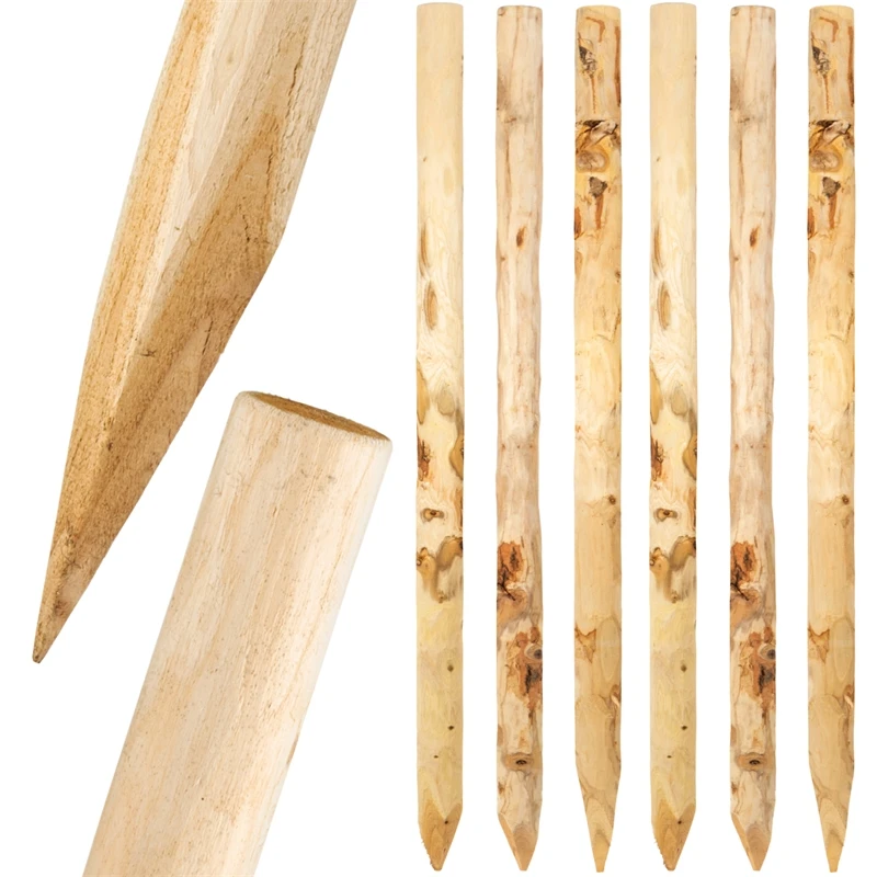 150x VOSS.farming Akazien-Pfähle Naturbelassen, Entrindet, Holzpfahl, 200cm, Ø 6-8cm 3 150x VOSS.farming Akazien-Pfähle Naturbelassen, Entrindet, Holzpfahl, 200cm, Ø 6-8cm