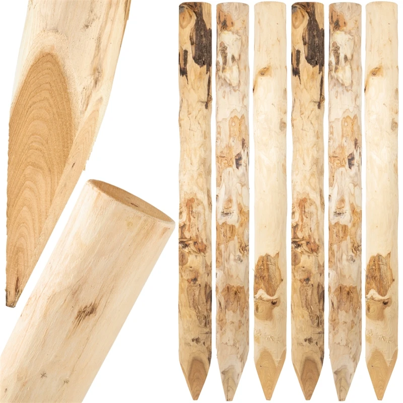 70x VOSS.farming Akazien-Pfähle Naturbelassen, Entrindet, Holzpfahl, 200cm, Ø 10-12cm 3 70x VOSS.farming Akazien-Pfähle Naturbelassen, Entrindet, Holzpfahl, 200cm, Ø 10-12cm