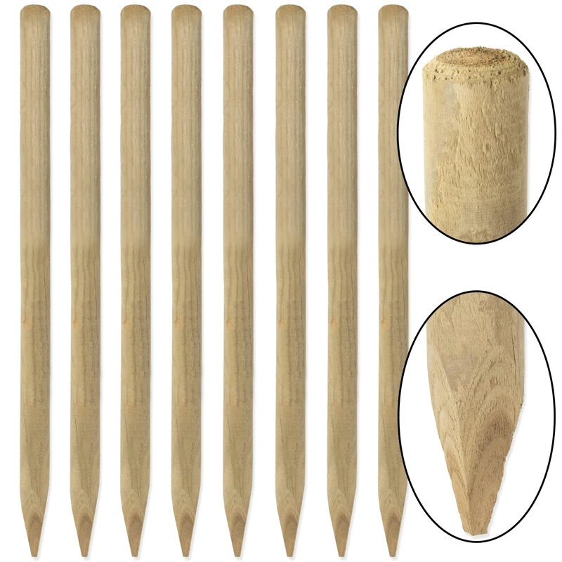 VOSS.farming Zaunset, Gartenzaun-SET: Volierendraht 10mx100cm + 8x Holzpfähle 11 VOSS.farming Zaunset, Gartenzaun-SET: Volierendraht 10mx100cm + 8x Holzpfähle – Bild 9