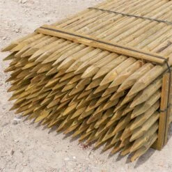 119x VOSS.farming Holzpfähle Rund, Zaunpfahl Holz, Kesseldruckimprägniert Klasse 4, 200cm X 60mm 8 119x VOSS.farming Holzpfähle Rund, Zaunpfahl Holz, Kesseldruckimprägniert Klasse 4, 200cm X 60mm -Optimal Ranchzaun Geschäft 69505 voss farming festzauanpfahl holz 200cm 60mm zaunbau