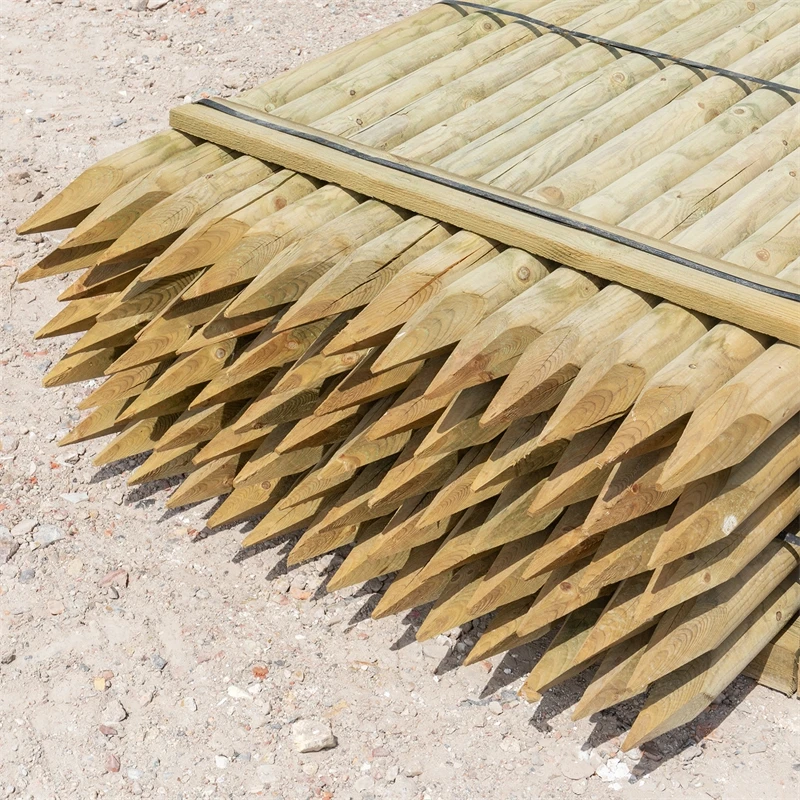 70x VOSS.farming Holzpfähle Rund, Zaunpfahl Holz, Kesseldruckimprägniert Klasse 4, 175cm X 80mm 5 70x VOSS.farming Holzpfähle Rund, Zaunpfahl Holz, Kesseldruckimprägniert Klasse 4, 175cm X 80mm – Bild 3