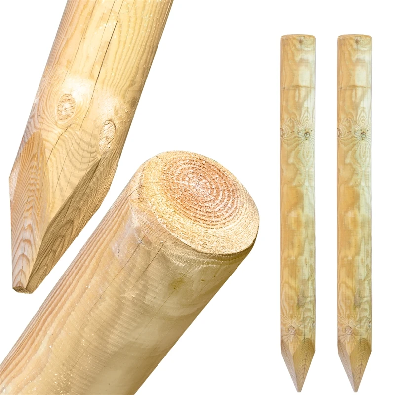 2x VOSS.farming Torpfosten Weidetor, Holz, 200cm X 140mm 5 2x VOSS.farming Torpfosten Weidetor, Holz, 200cm X 140mm – Bild 3