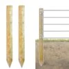 2x VOSS.farming Torpfosten Weidetor, Holz, 200cm X 140mm -Optimal Ranchzaun Geschäft 69530.2 voss farming torpfosten pfosten holz weidetore 200cm
