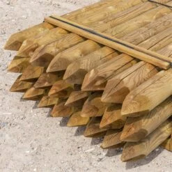 12x VOSS.farming Holzpfähle Rund, Zaunpfahl Holz, Kesseldruckimprägniert Klasse 4, 250cm X 140mm 8 12x VOSS.farming Holzpfähle Rund, Zaunpfahl Holz, Kesseldruckimprägniert Klasse 4, 250cm X 140mm -Optimal Ranchzaun Geschäft 69535 voss farming festzauanpfahl holz 250cm 140mm kiefernholz 1
