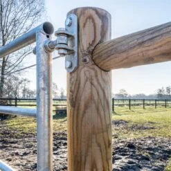 VOSS.farming Pferdezaun Holzpfosten - Arizona Anfangs- Endpfosten 200cm X 140mm -Optimal Ranchzaun Geschäft 69650 65 voss farming festzaunpfahl toreingang kiefernhaus