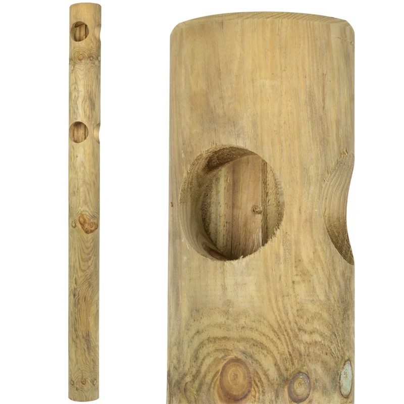 VOSS.farming Pferdezaun Holzpfosten - Arizona Eckpfahl 200cm X 140mm 3 VOSS.farming Pferdezaun Holzpfosten - Arizona Eckpfahl 200cm X 140mm