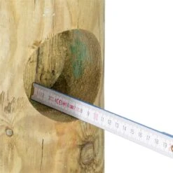 VOSS.farming Pferdezaun Holzpfosten - Arizona Anfangs- Endpfosten 200cm X 140mm -Optimal Ranchzaun Geschäft 69665 voss farming arizonazaun festzaunpfahl zaunanfang