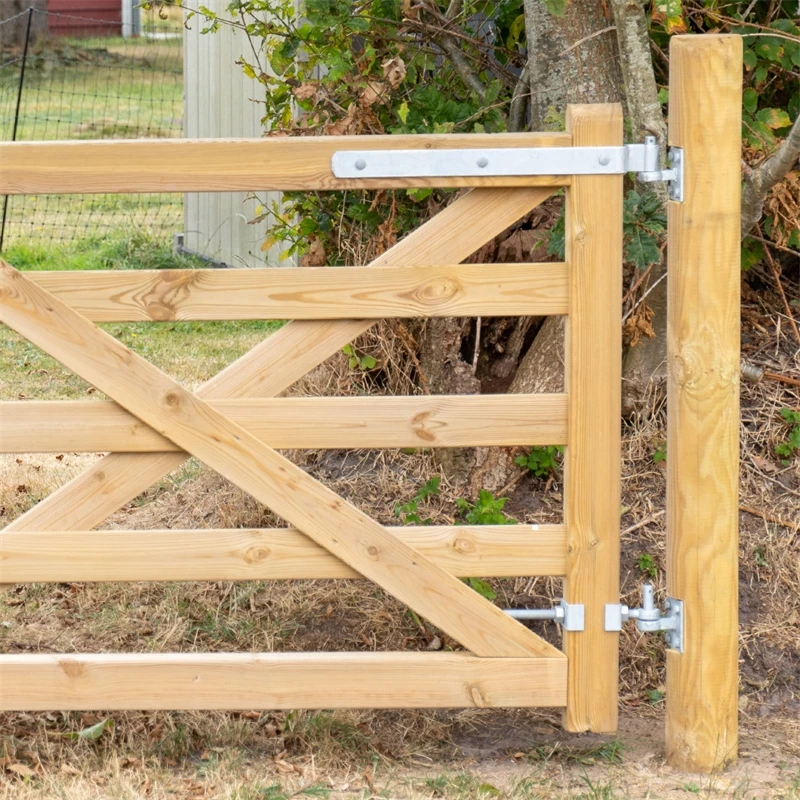 VOSS.farming Montage-Set Für Englisches Holztor, Holz-Weidetor, Koppeltor, Feuerverzinkt 8 VOSS.farming Montage-Set Für Englisches Holztor, Holz-Weidetor, Koppeltor, Feuerverzinkt – Bild 6