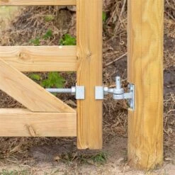 VOSS.farming Montage-Set Für Englisches Holztor, Holz-Weidetor, Koppeltor, Feuerverzinkt 25 VOSS.farming Montage-Set Für Englisches Holztor, Holz-Weidetor, Koppeltor, Feuerverzinkt -Optimal Ranchzaun Geschäft 69770 voss farming montage set englisches weidetor standfest