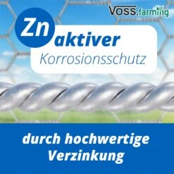 10m VOSS.farming Sechseckgeflecht, Hasendraht, Höhe 100cm - 13x0,7mm, Verzinkt 17 10m VOSS.farming Sechseckgeflecht, Hasendraht, Höhe 100cm - 13x0,7mm, Verzinkt -Optimal Ranchzaun Geschäft 70100 70150 70125 voss farming sechseckgeflecht hochwertige verzinkung 2