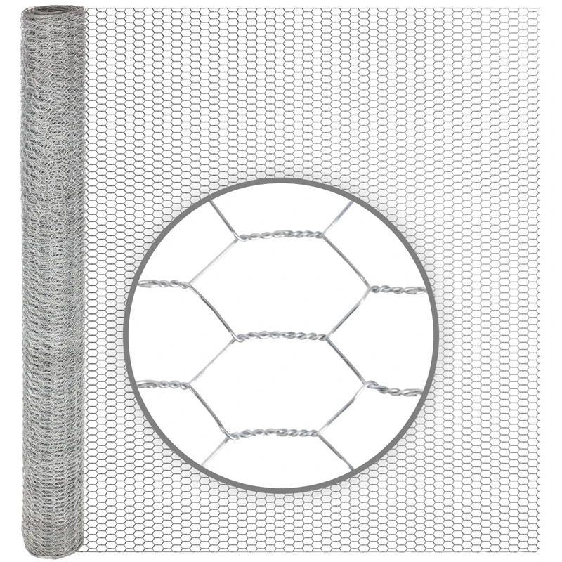 10m VOSS.farming Sechseckgeflecht, Hasendraht, Höhe 100cm - 13x0,7mm, Verzinkt 3 10m VOSS.farming Sechseckgeflecht, Hasendraht, Höhe 100cm - 13x0,7mm, Verzinkt